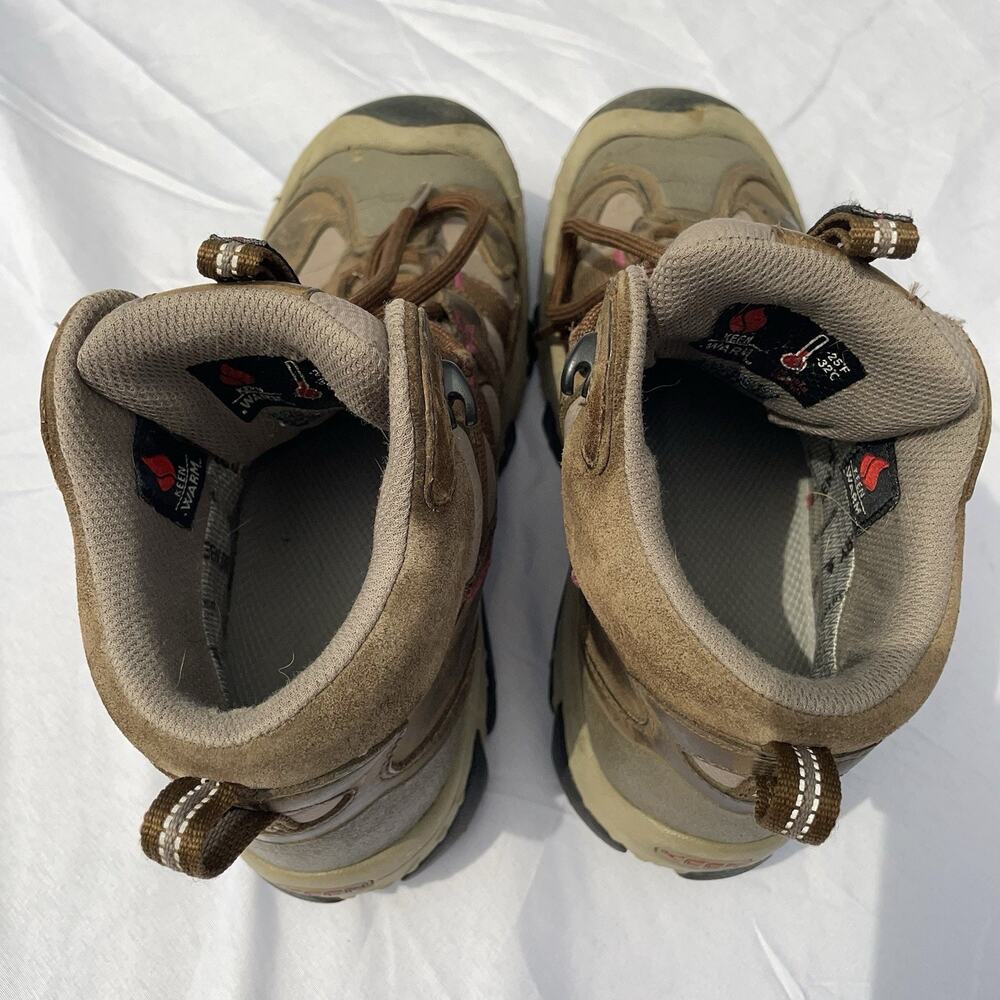 Keen Revel Winter Hiking Boots Brown Leather Waterproof Insulated 200g Mens 9 - Picture 4 of 11